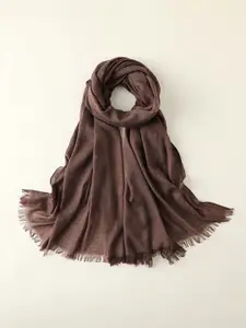 QUECY Women Tasselled Border Scarf