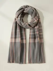 QUECY Women Checked Scarf