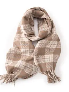 QUECY Women Checked Scarf
