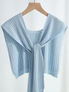 QUECY Women Self Design Scarf