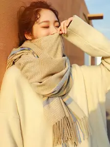 QUECY Women Checked Scarf