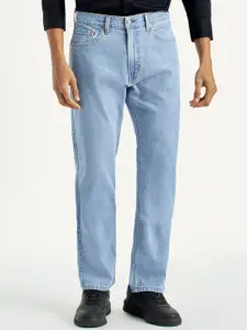 Levis Men Straight Fit Mid-Rise Jeans