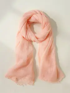 QUECY Women Scarf with Frayed