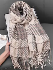 QUECY Women Checked Scarf