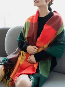 QUECY Women Checked Scarf