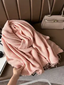 QUECY Women Self Design Scarf