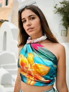 Athena Women Floral Printed Scarf