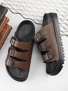 The Roadster Lifestyle Co. Men Open Toe Lightweight Comfortable Sandals