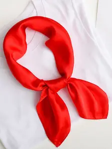 QUECY Women Scarf with Solid Border