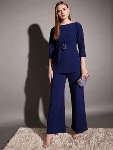 SRUTVA FASHION Top With Trousers Co-Ords With Belt