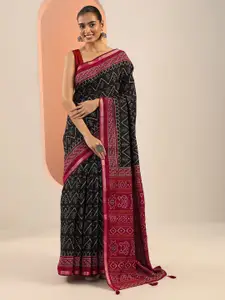 Libas Geometric Printed Saree