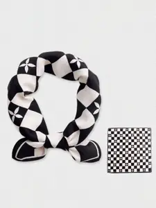 QUECY Women Checked Scarf