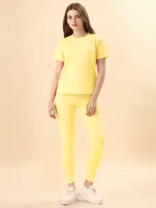 DTR FASHION Round Neck T-Shirt With Trousers