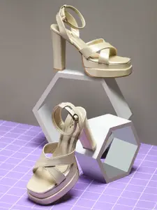 Froh Feet Women Open Toe Platform Heel Sandals