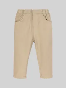 INCLUD Boys Easy Wash Mid-Rise Regular Trousers