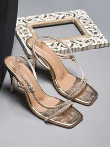 Froh Feet Women Embellished Party Stiletto Heel Sandals