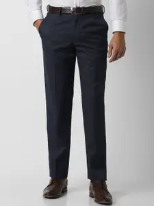 Van Heusen Men Regular Fit Mid-Rise Formal Trousers