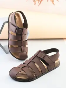 The Roadster Lifestyle Co . Men Fisherman Velcro Sandals