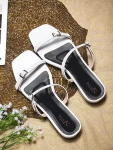 Froh Feet Women Open Toe Block Heels Sandals