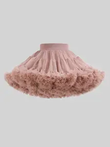 INCLUD Girls Flared Bow Tutu Mini Skirt