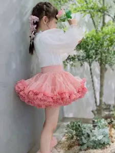 INCLUD Girls Flared Mini Tutu Skirt