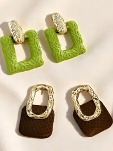 VAGHBHATT Women Green Earrings