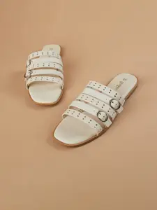 Ginger by Lifestyle Women Open Toe Flats