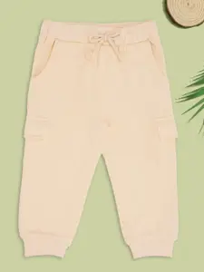 Pantaloons Baby Boys Pure Cotton Mid Rise Joggers