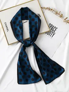 QUECY Women Polka Dots Printed Scarf