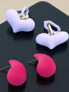 VAGHBHATT Women Purple Earrings