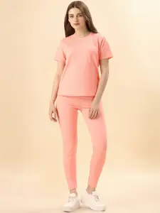DTR FASHION Round Neck T-shirt & Trousers