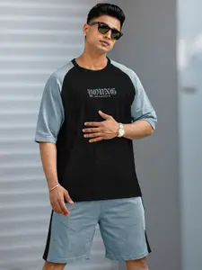 Maniac Young Printed Round Neck Pure Cotton T-Shirt With Shorts