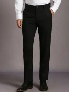 Louis Philippe Men Slim Fit Mid-Rise Formal Trousers