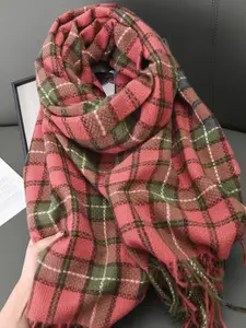 QUECY Women Checked Scarf