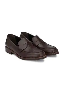 CARLO ROMANO Men Genuine Leather Formal Slip-OnsShoes