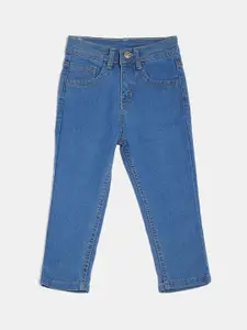 A-Okay Girls Slim Fit Mid-Rise Jeans