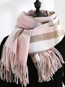 QUECY Women Checked Scarf