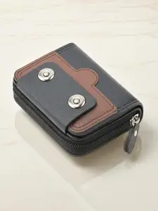 Provogue Men Colourblocked Card Holder Wallets