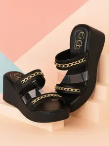 GLO GLAMP Women Wedge Sandals