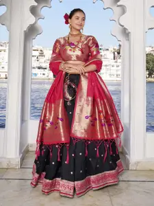 LOOKNBOOK ART Ready to Wear Lehenga & Unstitched Blouse With Dupatta