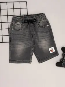 Pantaloons Junior Boys Washed Denim Shorts