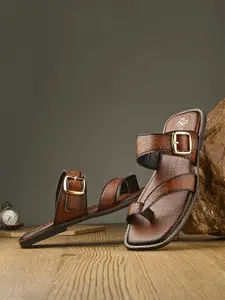 House Of Pataudi Men Comfortable Ethnic Sandals