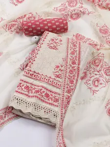 Meena Bazaar Printed Unstitched Dress Material