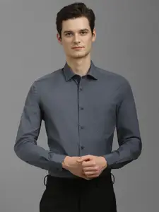Louis Philippe Men Printed Formal Shirt