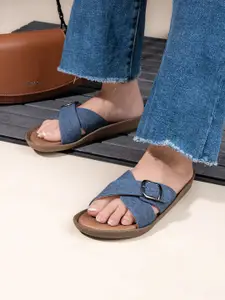 Mast & Harbour Casual One Toe Flats