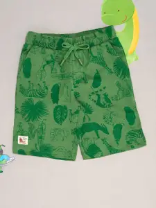 Pantaloons Junior Boys Floral Printed Shorts