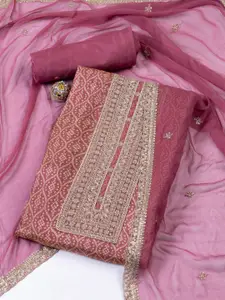 Meena Bazaar Printed Unstitched Dress Material