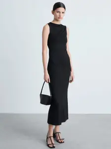 MANGO Midi Shift Dress