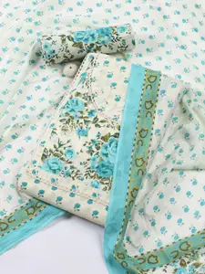 Meena Bazaar Printed Unstitched Dress Material