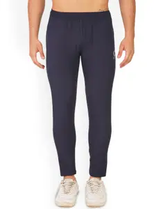 GOTO Men Solid Dri-FIT Mid Rise Track Pants